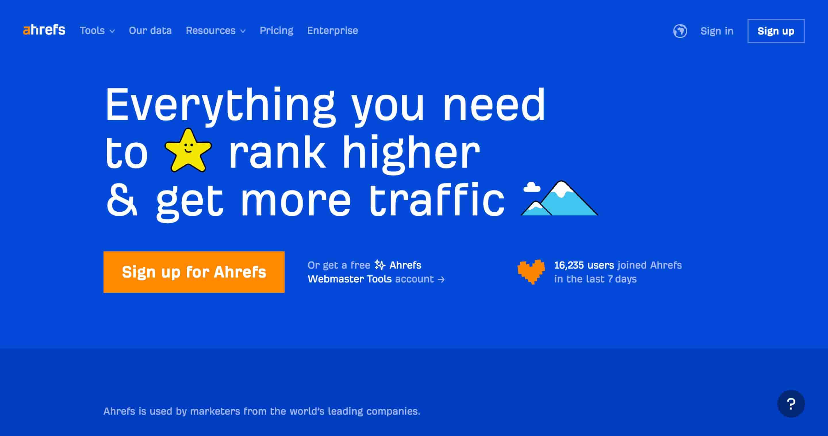 Ahrefs-一个全方位的 SEO 分析工具