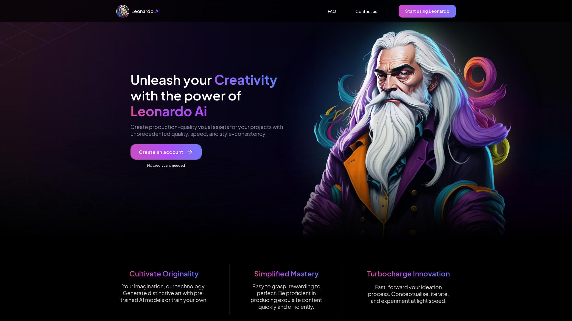 Leonardo.ai-高质量创意工具网站
