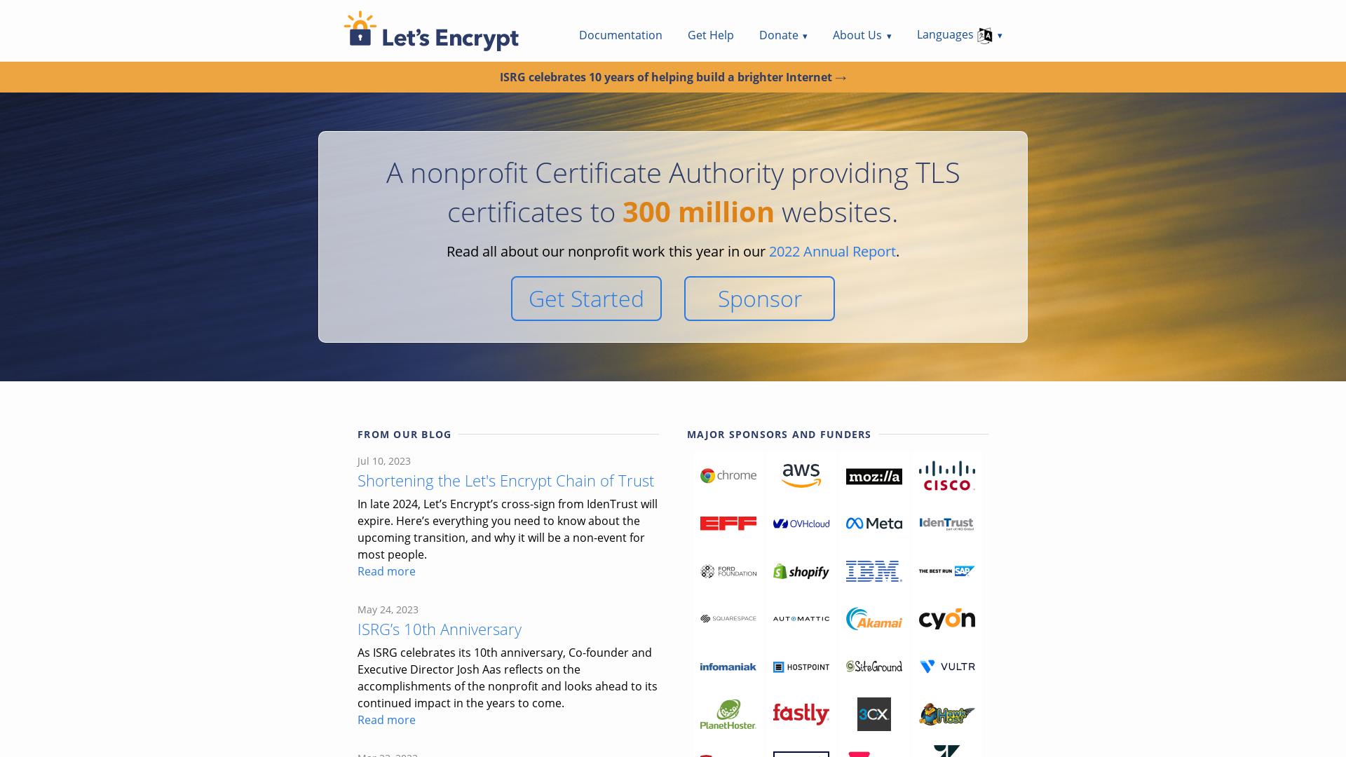 Let’s Encrypt