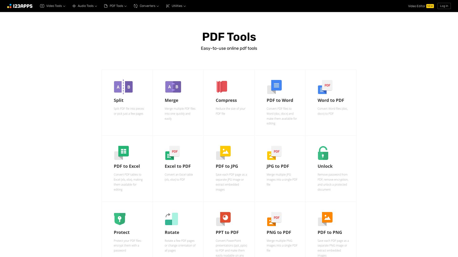 PDF.io-功能强大、简单易用的在线PDF工具网站