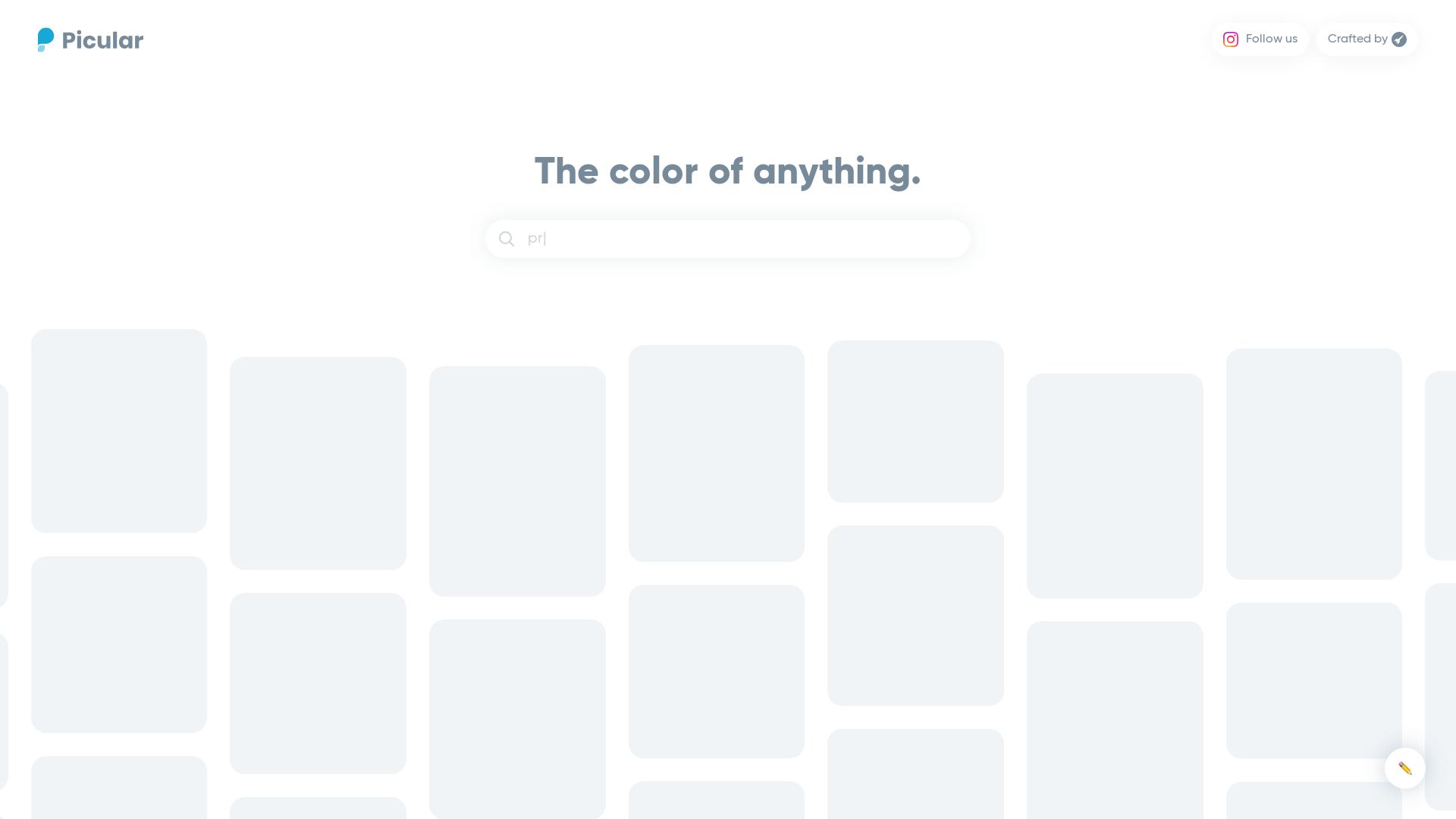 Picular-基于颜色的图片搜索引擎