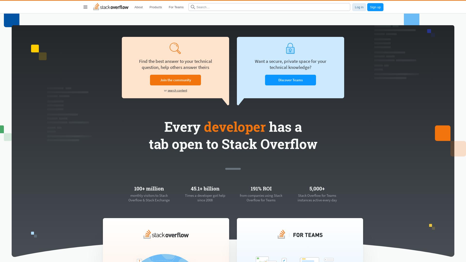 Stack Overflow-全球最大的技术问答社区